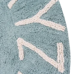 ABC Round Washable Rug