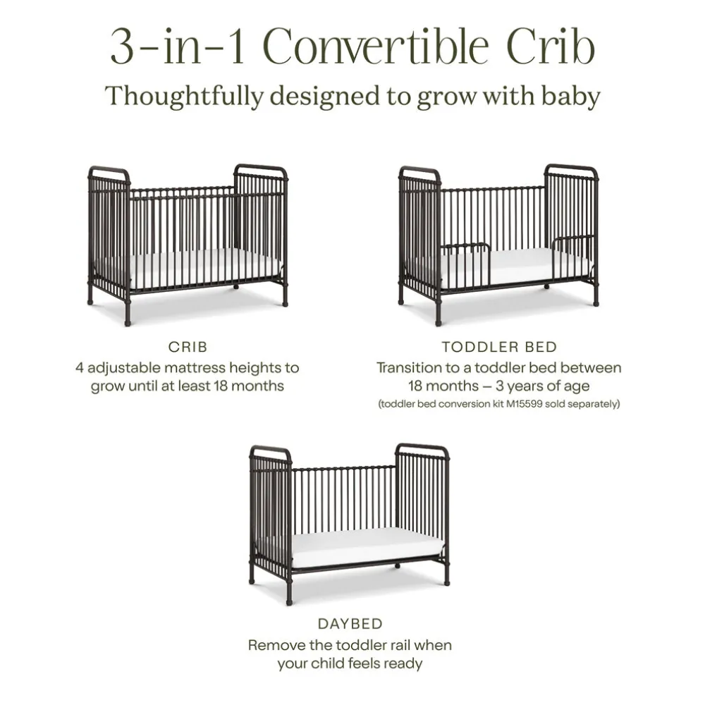 Abigail 3 in 1 Crib