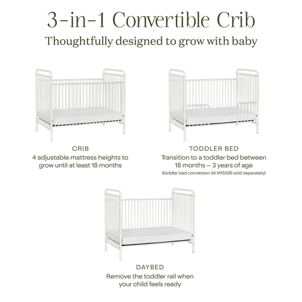 Abigail 3 in 1 Crib