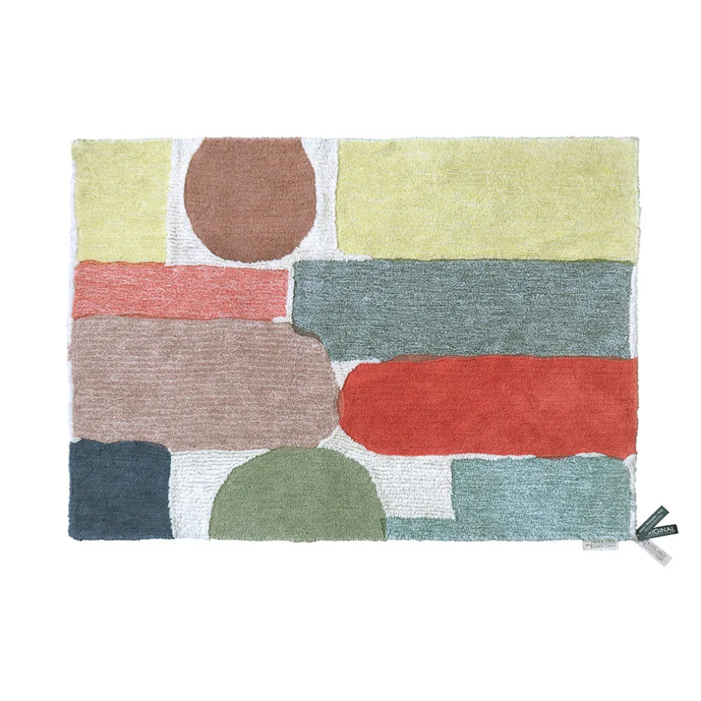 Abstract Woolable Rug