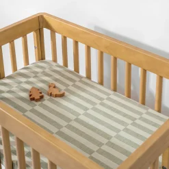 All-Stages Bassinet Sheet In GOTS Certified Organic Muslin Cotton