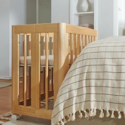 All-Stages Bassinet Sheet In GOTS Certified Organic Muslin Cotton