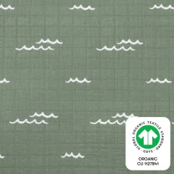 All-Stages Bassinet Sheet In GOTS Certified Organic Muslin Cotton