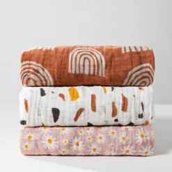 All-Stages Bassinet Sheet In GOTS Certified Organic Muslin Cotton