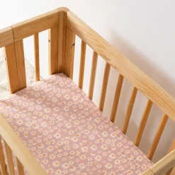 All-Stages Bassinet Sheet In GOTS Certified Organic Muslin Cotton