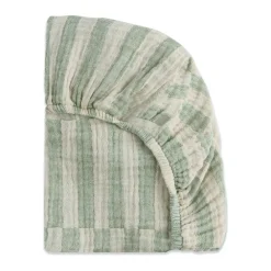 All-Stages Bassinet Sheet In GOTS Certified Organic Muslin Cotton