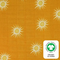 All-Stages Bassinet Sheet In GOTS Certified Organic Muslin Cotton