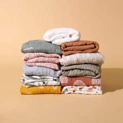 All-Stages Bassinet Sheet In GOTS Certified Organic Muslin Cotton