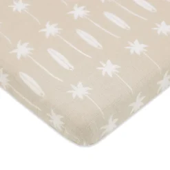 All-Stages Midi Crib Sheet In GOTS Certified Organic Muslin Cotton