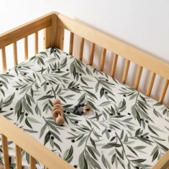 All-Stages Midi Crib Sheet In GOTS Certified Organic Muslin Cotton