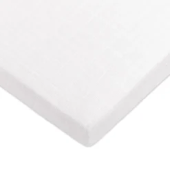 All-Stages Midi Crib Sheet In GOTS Certified Organic Muslin Cotton