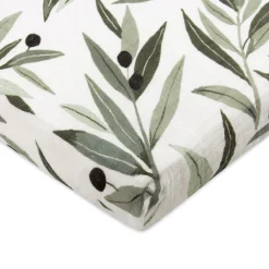 All-Stages Midi Crib Sheet In GOTS Certified Organic Muslin Cotton