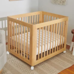 All-Stages Midi Crib Sheet In GOTS Certified Organic Muslin Cotton