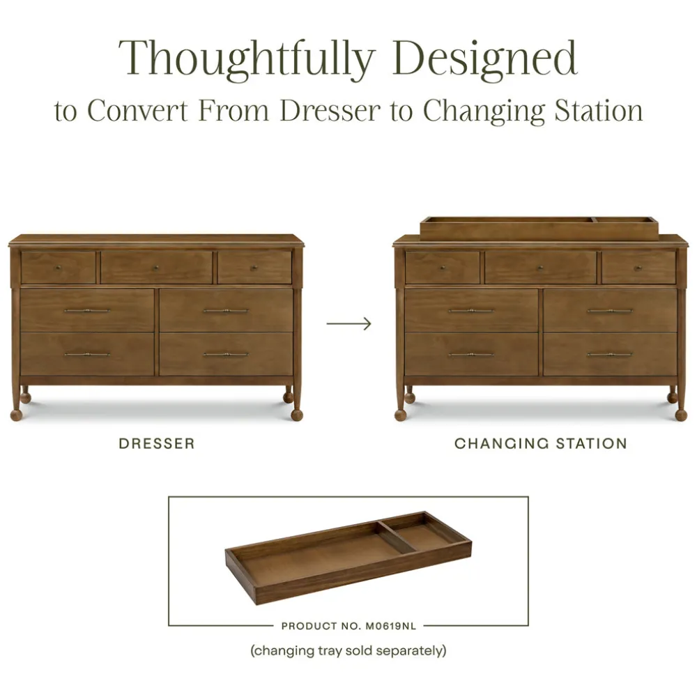 Alouette 7-Drawer Wide Assembled Dresser (56")
