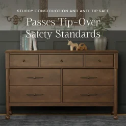 Alouette 7-Drawer Wide Assembled Dresser (56
