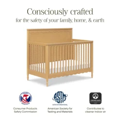 Ambrosia 4-in-1 Convertible Crib