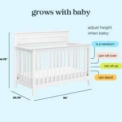 Autumn 4-in-1 Convertible Crib