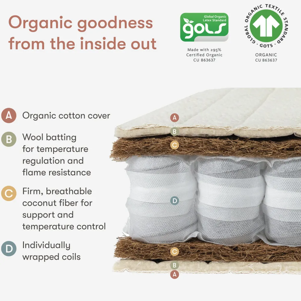 Avocado Organic Mini Crib Mattress