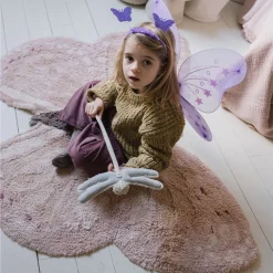 Baby Butterfly Washable Animal Rug