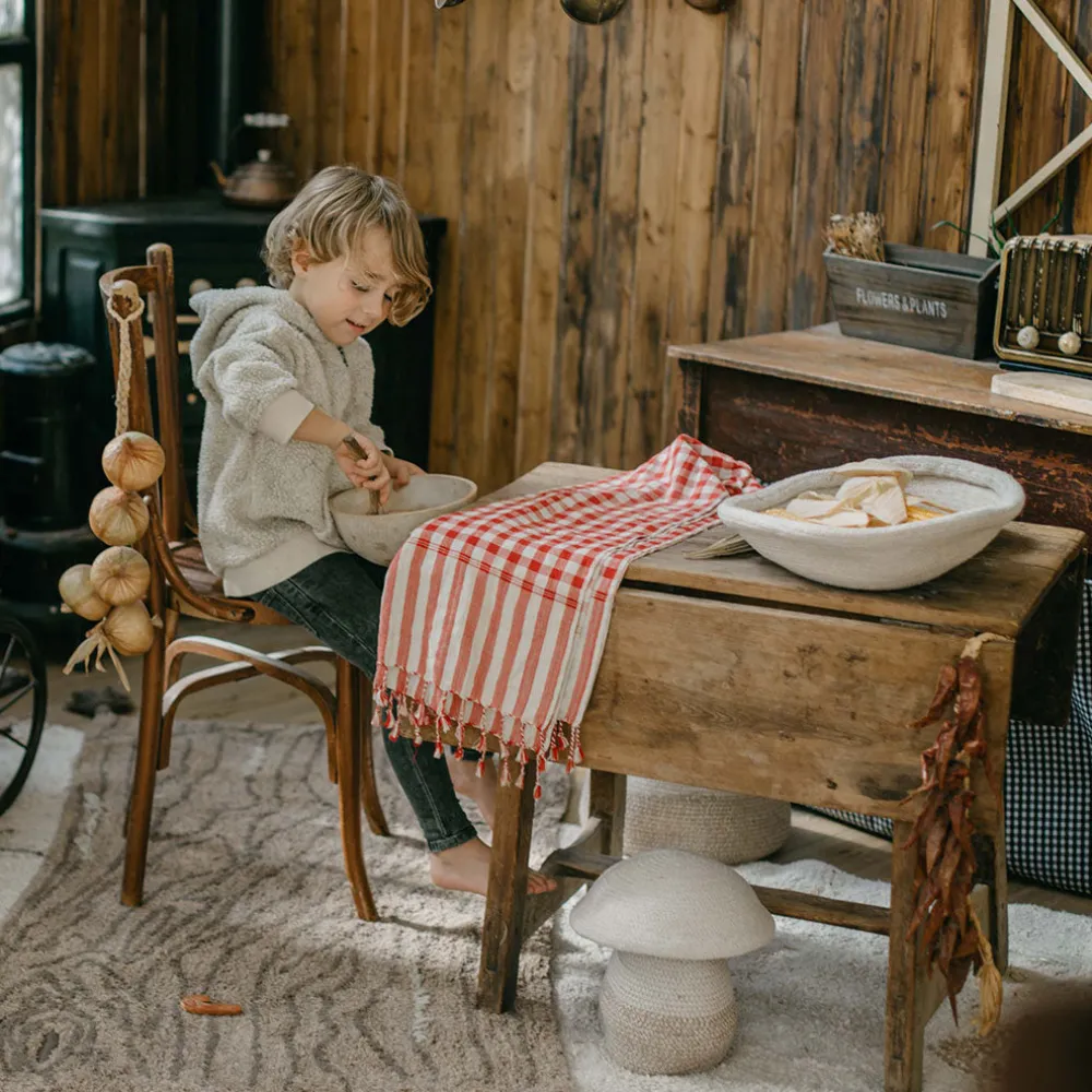 Baby Mushroom Basket