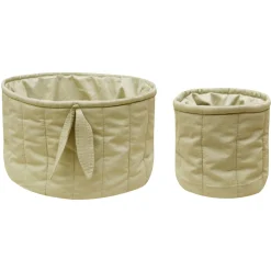 Bambie Quilted Baskets (Set of 2)