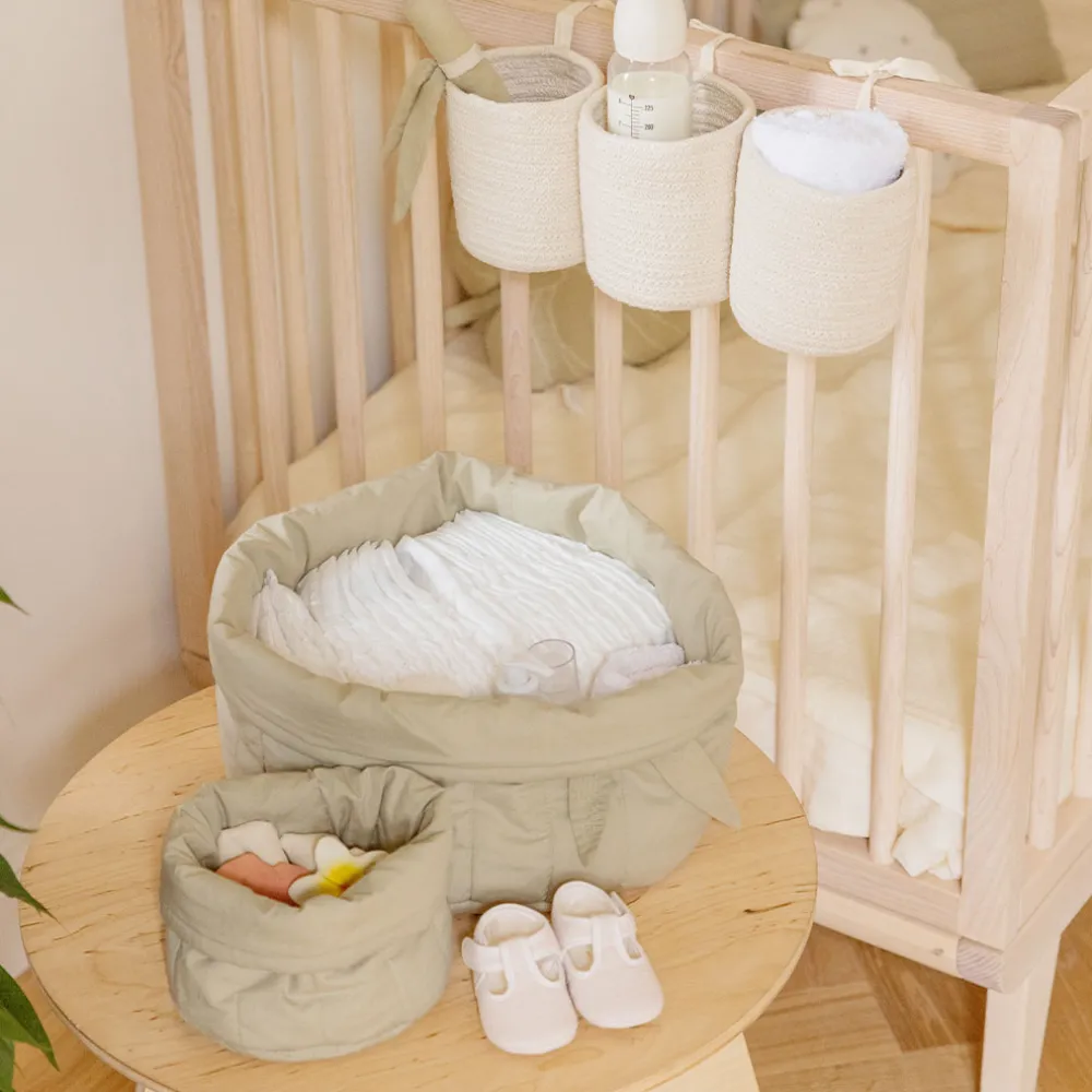 Bambie Quilted Baskets (Set of 2)