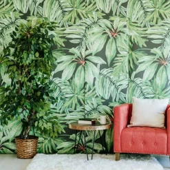 Banana Leaf Mural