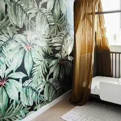 Banana Leaf Mural