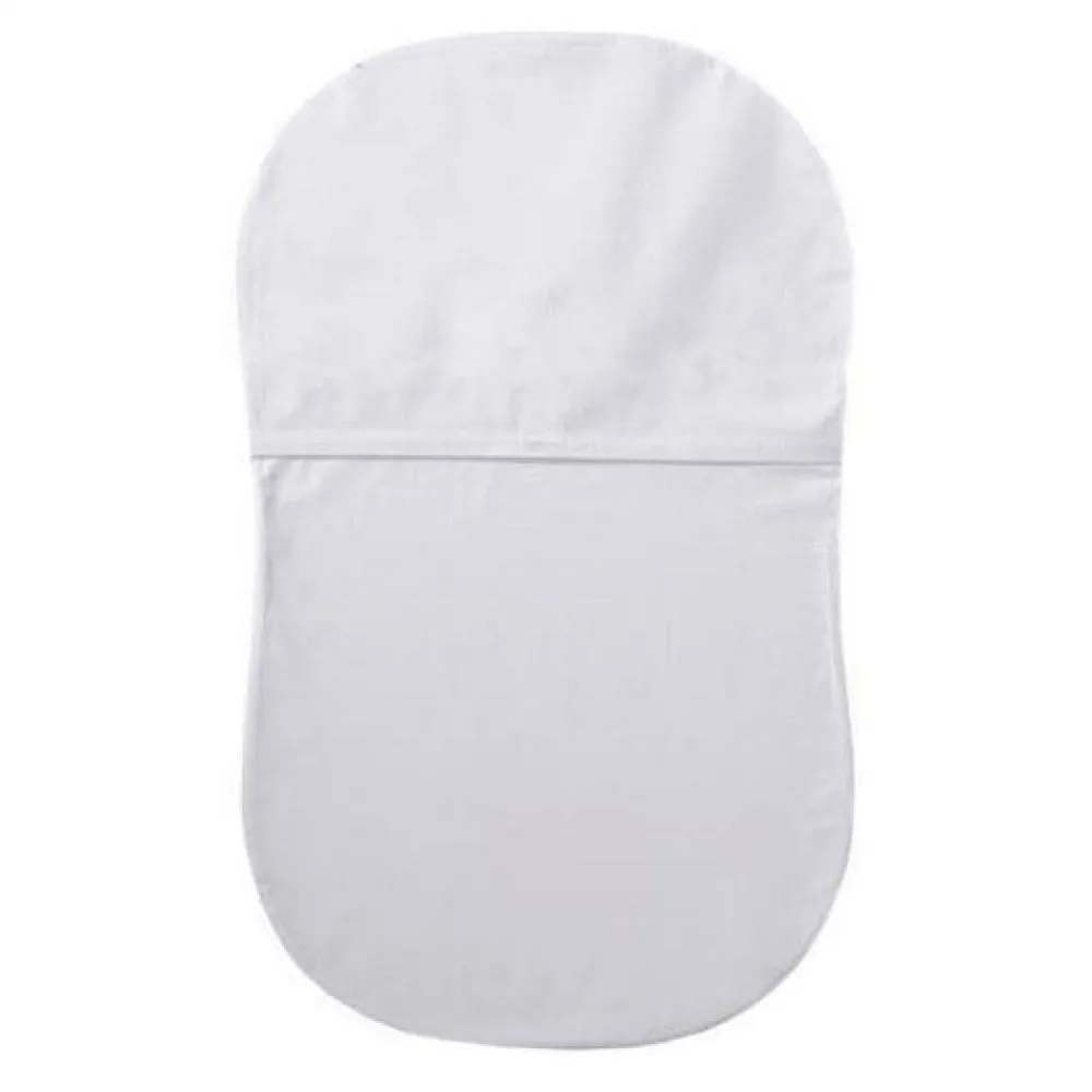 Bassinest Organic Fitted Sheet in White
