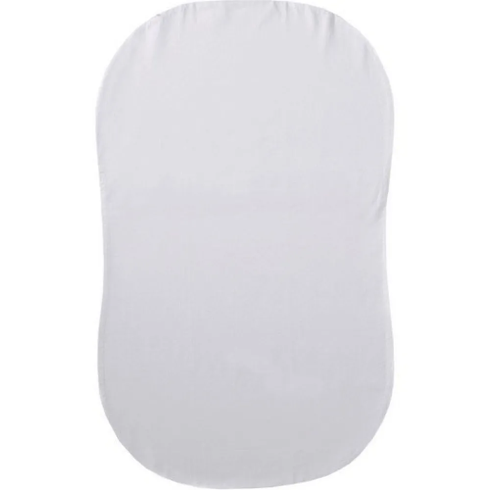 Bassinest Organic Fitted Sheet in White