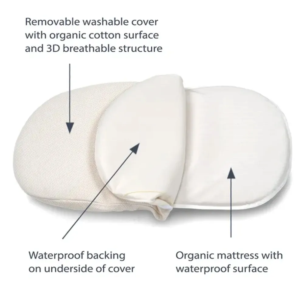 Bassinest 3.0 Soothe + FR-Free Mattress Bundle