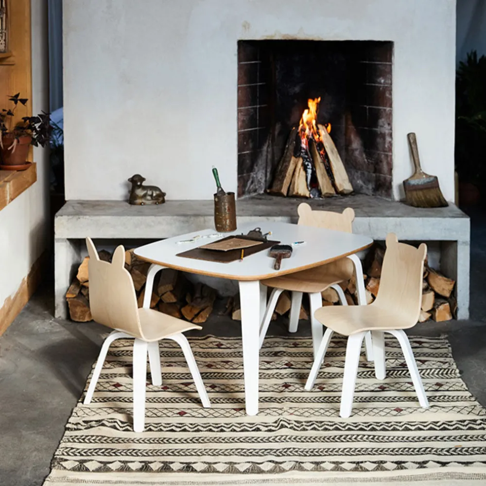 Bear Play Chairs + Table Set