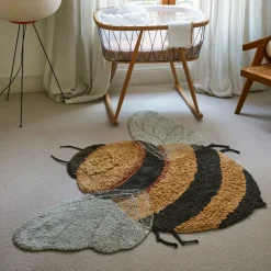 Bee Washable Rug