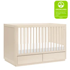 Bento 3-in-1 Convertible Storage Crib with Toddler Bed Conversion Kit