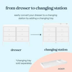 Birdie 6-Drawer Dresser