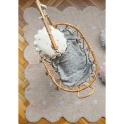 Biscuit Washable Rug