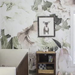 Blush Floral Mural