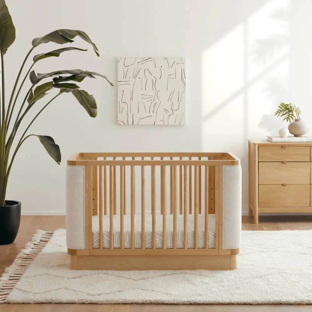 Bondi Boucle 4-in-1 Convertible Crib