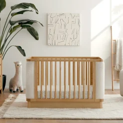 Bondi Boucle 4-in-1 Convertible Crib