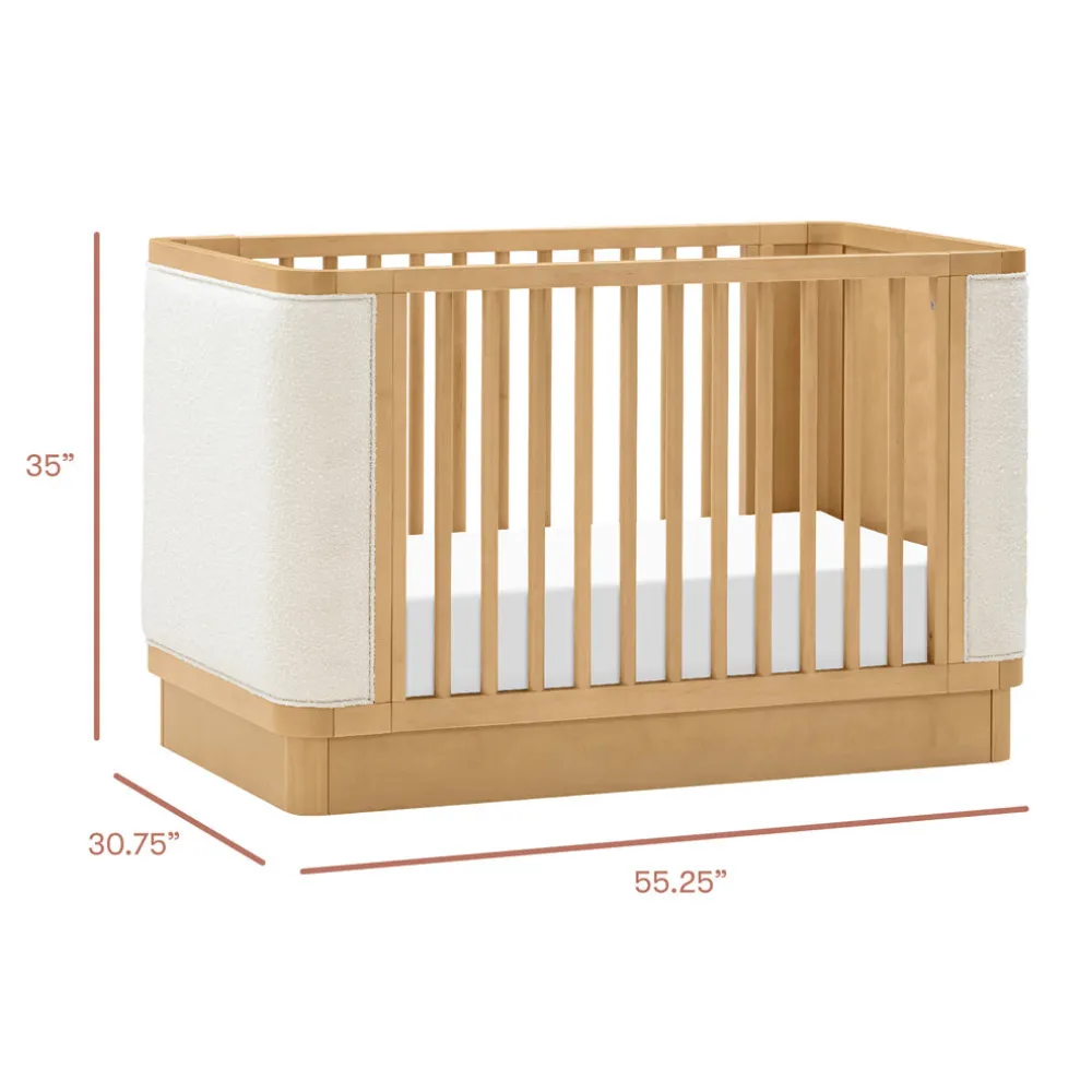 Bondi Boucle 4-in-1 Convertible Crib