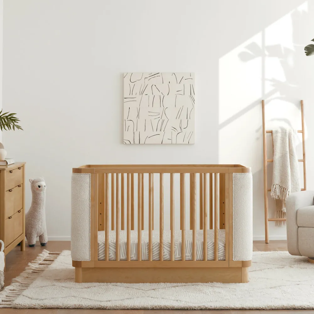 Bondi Boucle 4-in-1 Convertible Crib