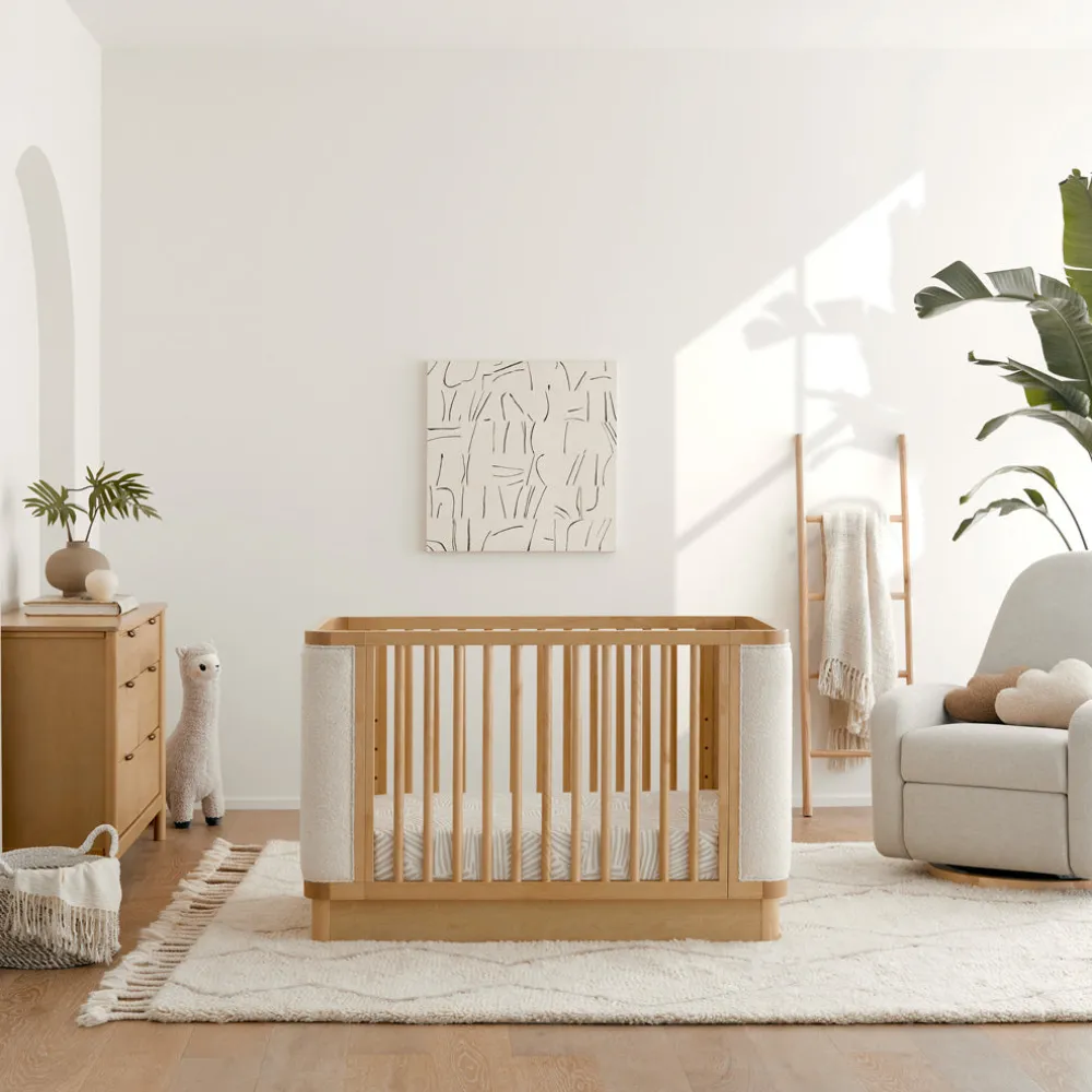 Bondi Boucle 4-in-1 Convertible Crib