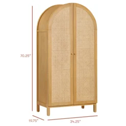 Bondi Cane Assembled Armoire