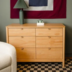 Bondi 6-Drawer Assembled Dresser (48