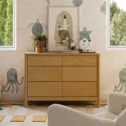 Bondi 6-Drawer Assembled Dresser (48