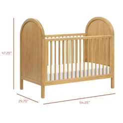 Bondi 3-in-1 Convertible Crib with Toddler Bed Conversion Kit