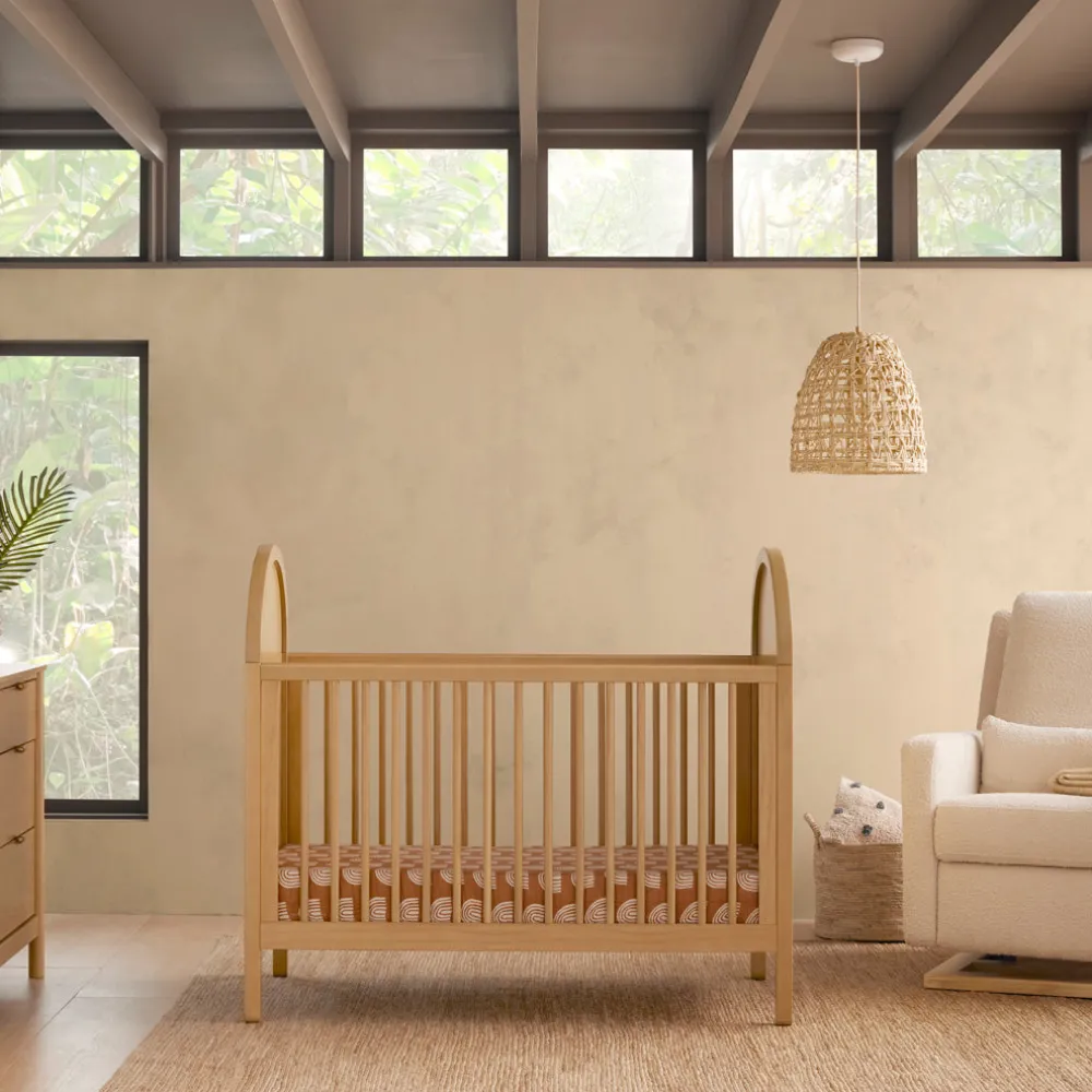 Bondi 3-in-1 Convertible Crib with Toddler Bed Conversion Kit
