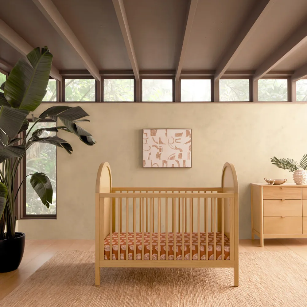 Bondi 3-in-1 Convertible Crib with Toddler Bed Conversion Kit