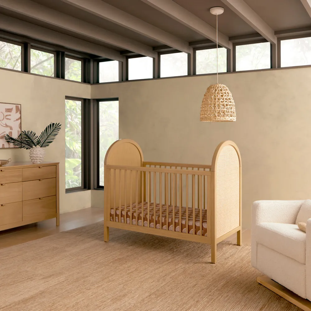 Bondi 3-in-1 Convertible Crib with Toddler Bed Conversion Kit