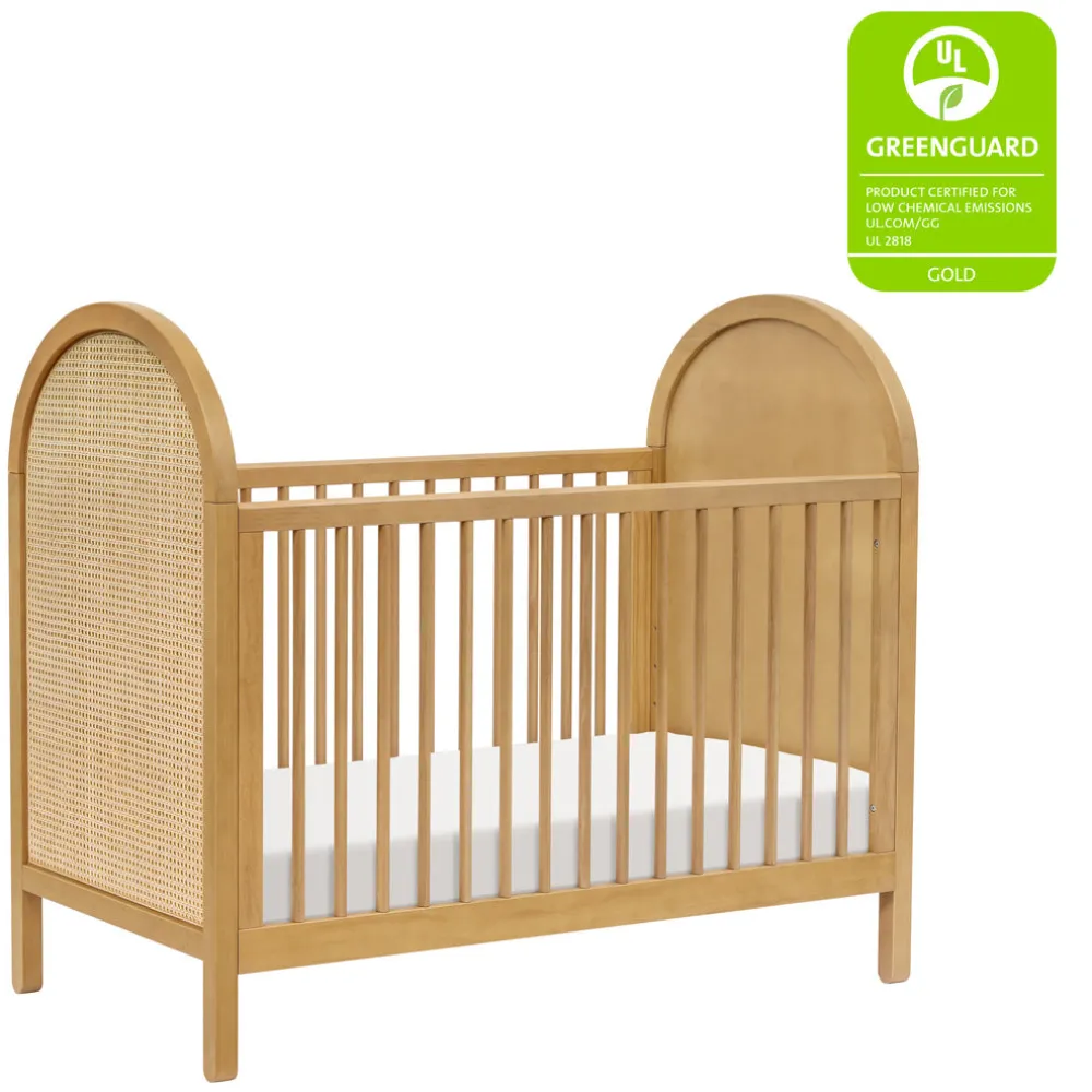 Bondi 3-in-1 Convertible Crib with Toddler Bed Conversion Kit